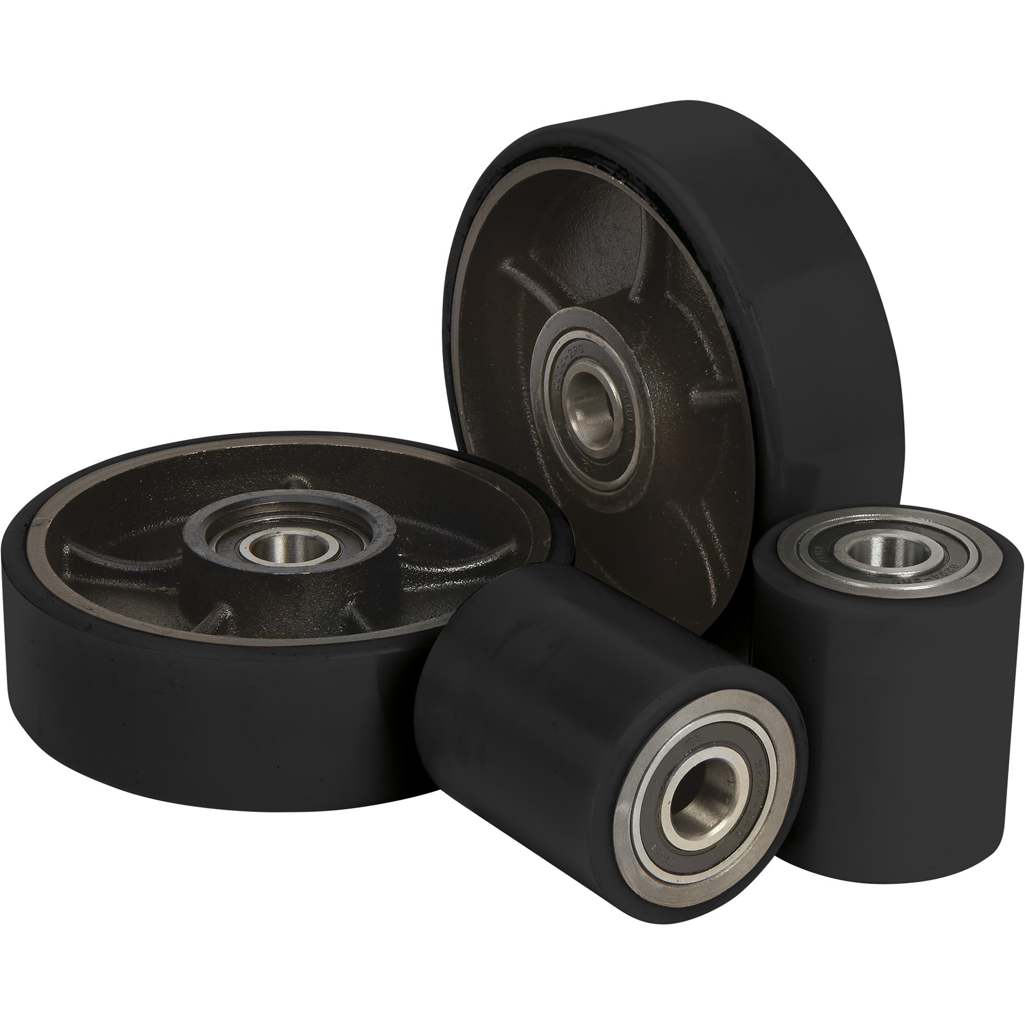 Strongway Replacement Wheels for Pallet Truck, 4-Pc. Set